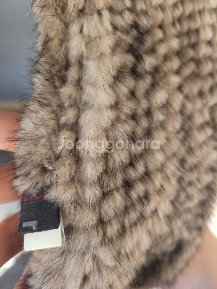 레노마 밍크목도리--3