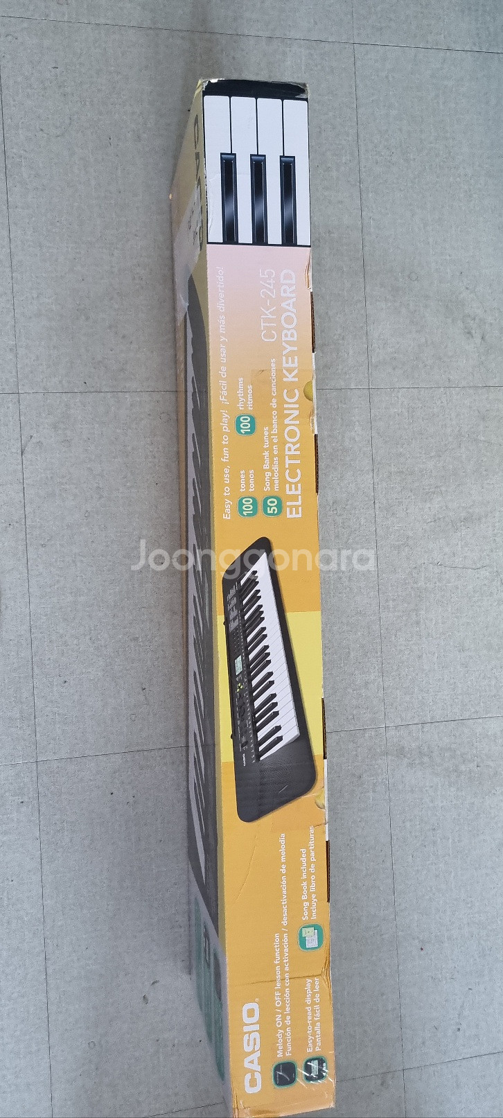 Casio 카시오 키보드 CTK-245/49건반--1