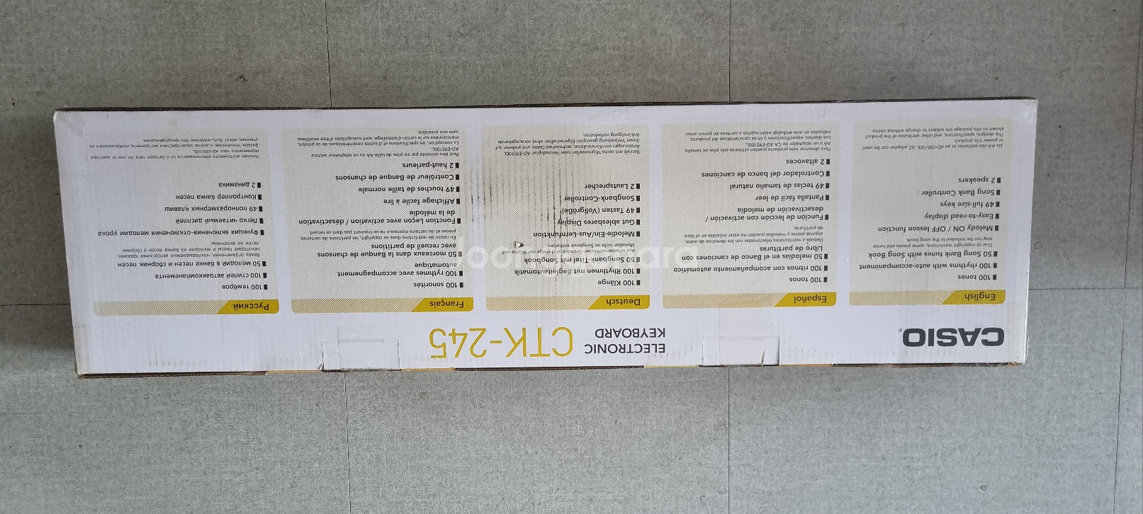 Casio 카시오 키보드 CTK-245/49건반--2