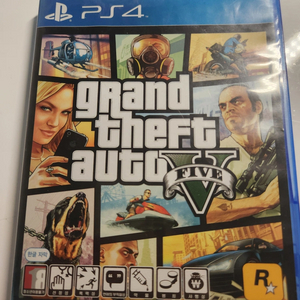 플스4 GTA5 CD 타이틀