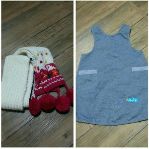 아기 목도리/앞치마(일괄)