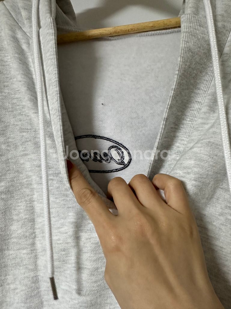 메이비베이비 디어리스트 기모후드티--1