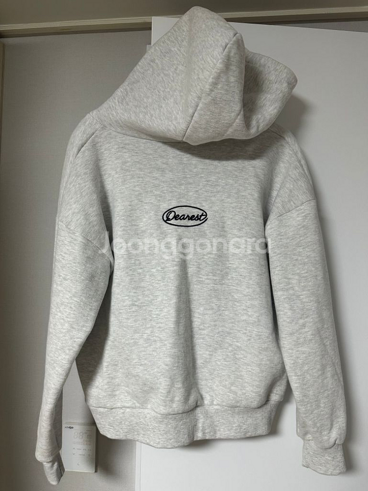 메이비베이비 디어리스트 기모후드티--2