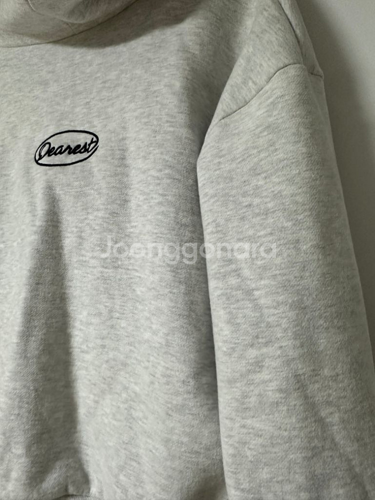 메이비베이비 디어리스트 기모후드티--3