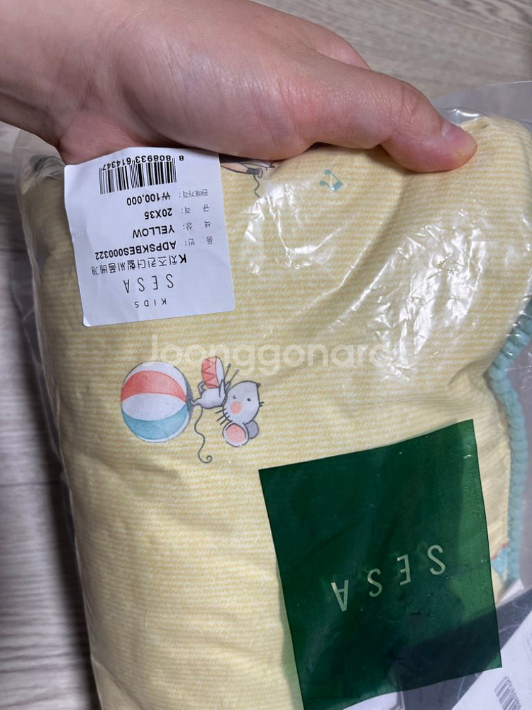 세사 신생아베개 팔아요--1