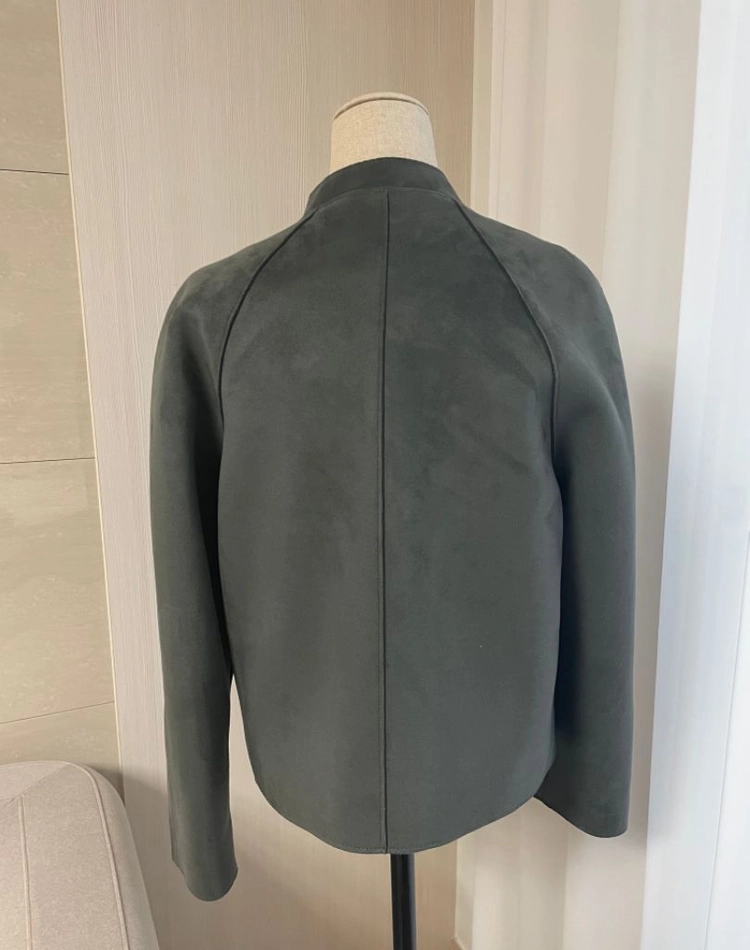 미쏘 MIXXO 스웨이드 여성 자켓 점퍼 S 55 이미지