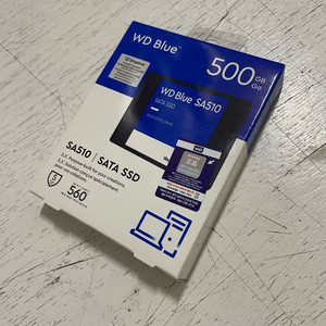 wd blue 500g ssd 새제품 택포