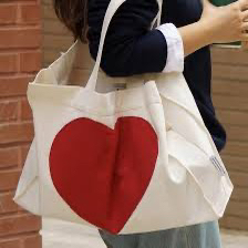 러프 하트백 luff heart bag