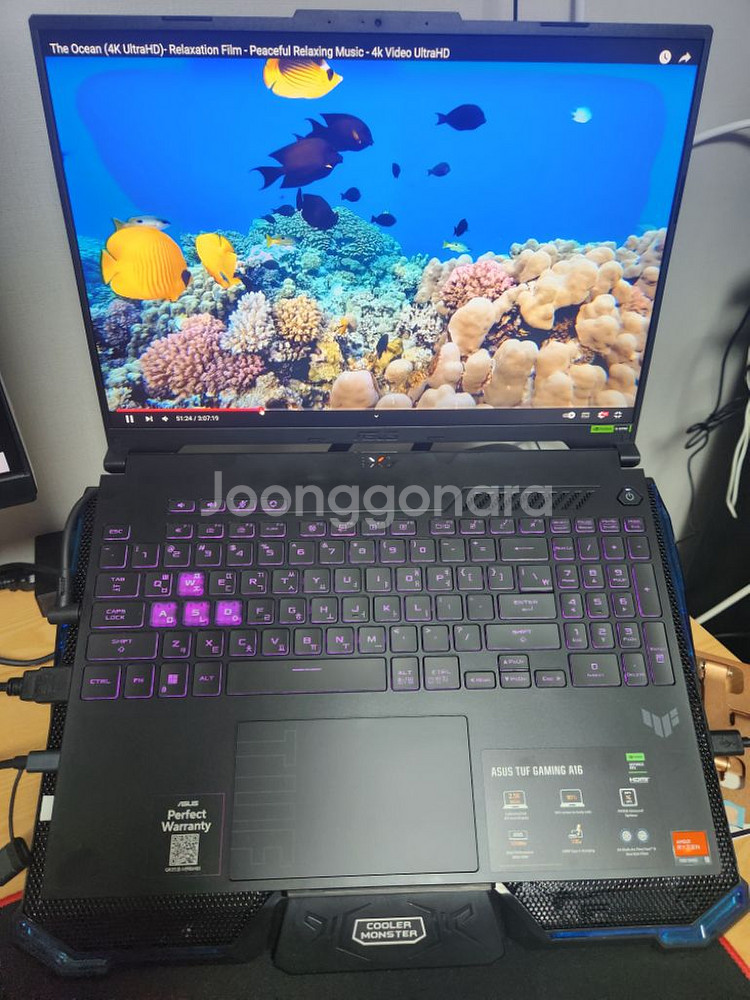 ASUS TUF A16 RTX4070 게이밍노트북--5