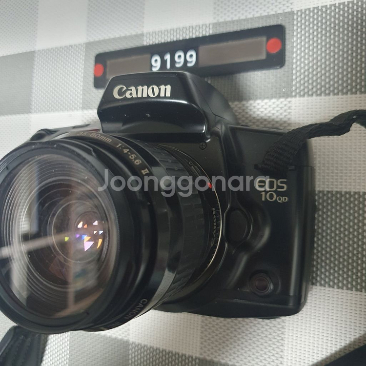 캐논 EOS 10 QD 필름카메라 35~80 줌렌즈--1