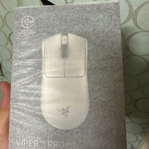 레이저 viper v3 pro 바브삼 화이트 마우스새거