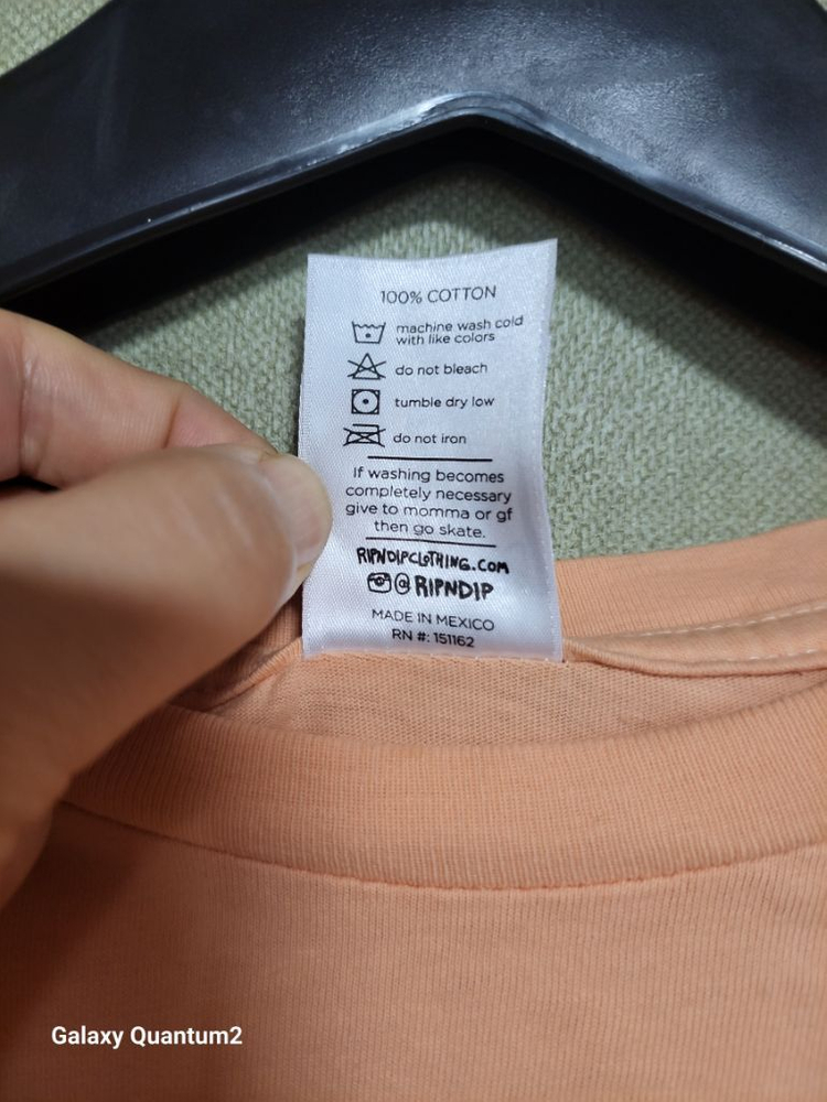 립 앤 딥 반팔티=라지 사이즈 이미지