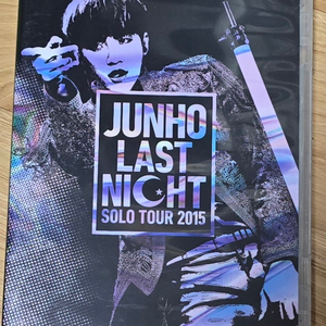 준호 2PM솔로 투어 2015 라스트 나잇 DVD