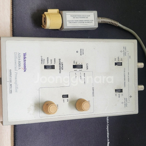 Tektronix ADA400A 디퍼런셜 프리앰프