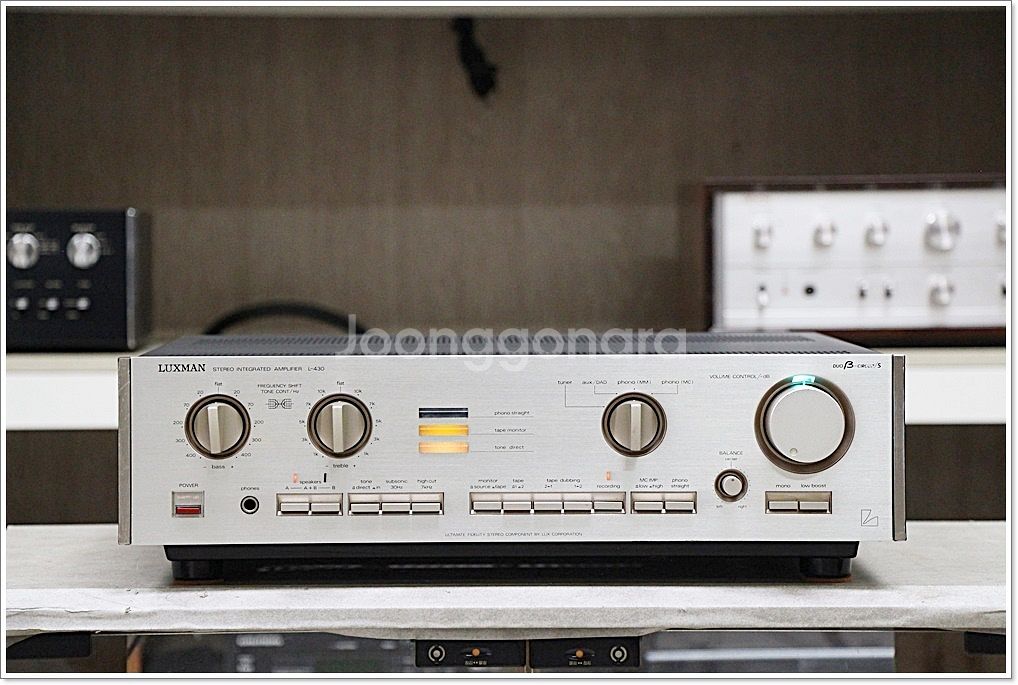 럭스만(LUXMAN) A급 고급형 인티앰프 L-430--2