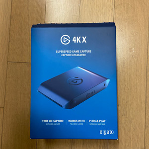 엘가토 Elgato 4K X 캡쳐보드 풀박스 팔아요