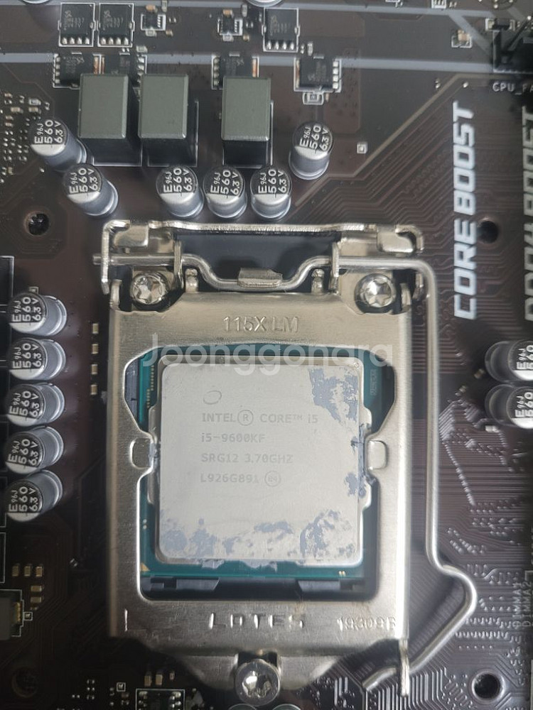 i5-9600kf + msi z390 a pro + 램--1