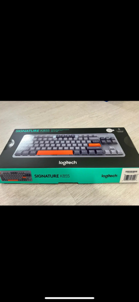 로지텍 k855 키보드--1