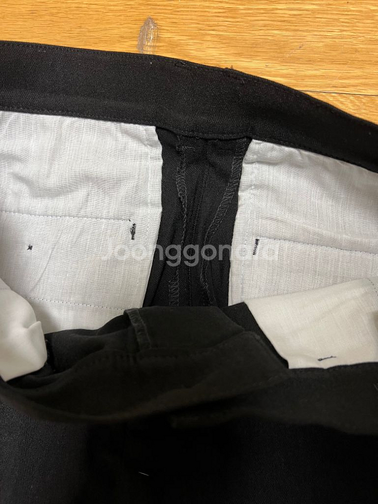 HU.I.Z Homme L(32) 검은색 긴바지--2