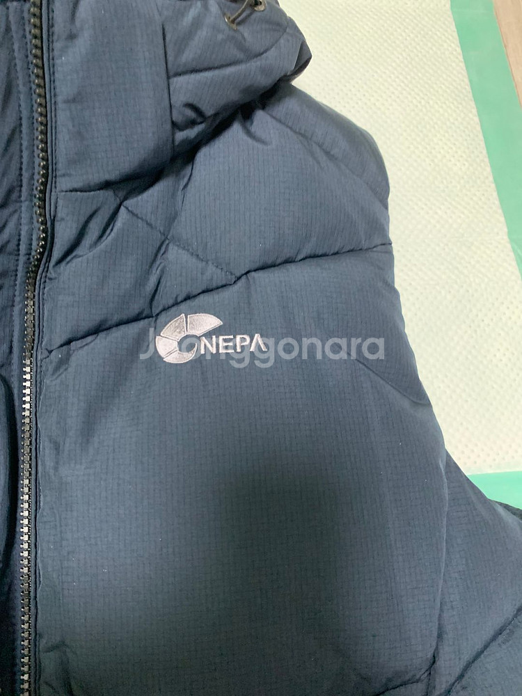 새상품급 후드패딩베스트 조끼 xl 팝니다--1