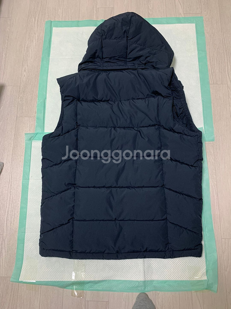 새상품급 후드패딩베스트 조끼 xl 팝니다--4