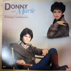 DONNY & MARIE 음반 w (LP 턴테이블 오디