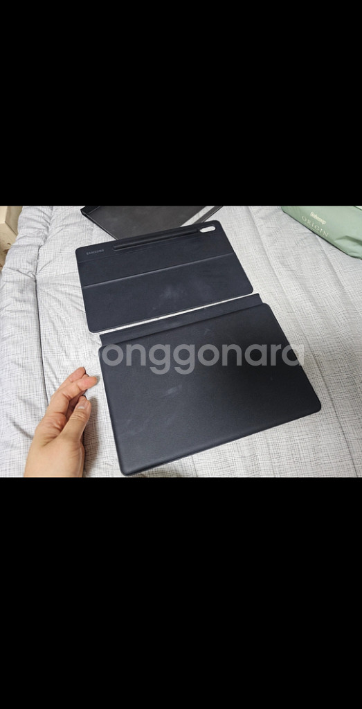 갤럭시탭 s8 정품 매직키보드 북커버 케이스 dt630--1