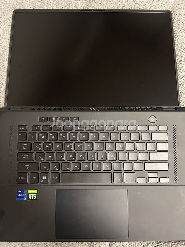 Asus게이밍노트북 i9/램16/그래픽RTX3070ti--3