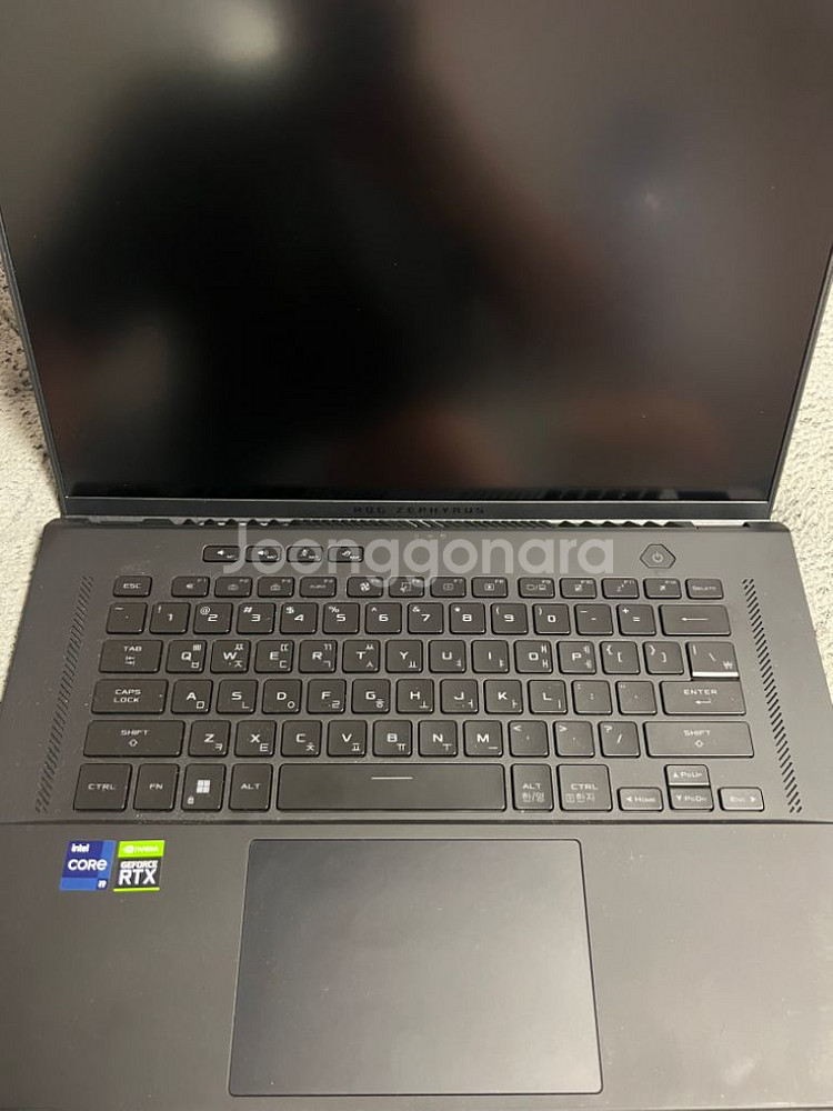 Asus게이밍노트북 i9/램16/그래픽RTX3070ti--2
