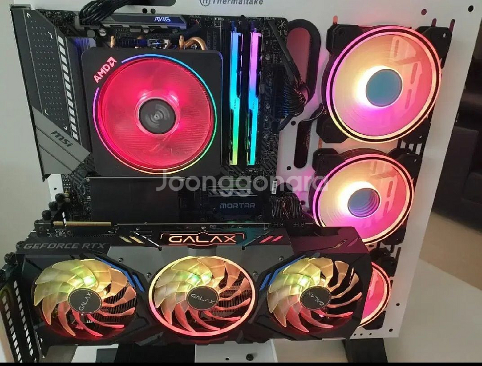 라이젠 5600x rtx2070슈퍼 공중부양 컴퓨터--3
