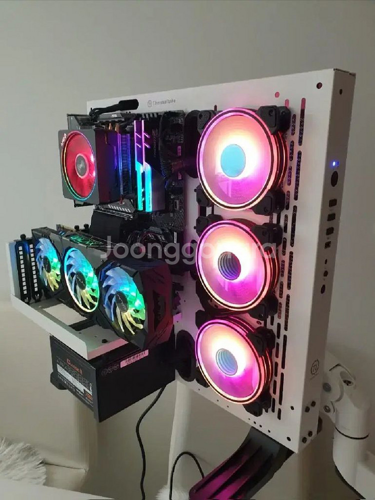라이젠 5600x rtx2070슈퍼 공중부양 컴퓨터--8