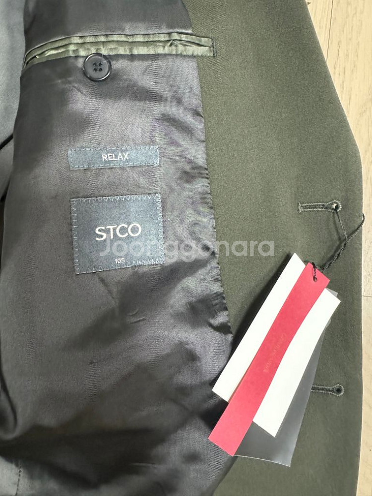 STCO 셋업 정장 새상품 상의 105, 하의 86--3
