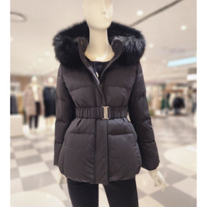 숲 폭스 퍼 구스 다운 패딩 66 새상품