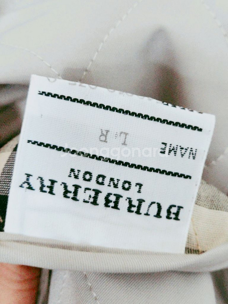 (XL) 버버리 퀼팅자켓 안감노바체크 누빔점퍼 매장판--7
