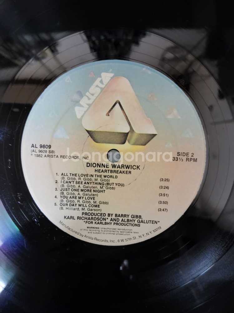 DIONNE WARWICK 음반 h (LP 턴테이블 오--4