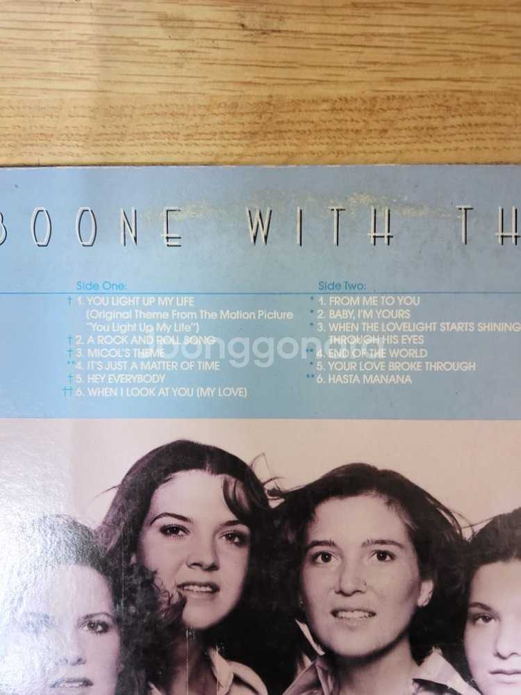 DEBBY BOONE 음반 w (LP 턴테이블 오디오--2