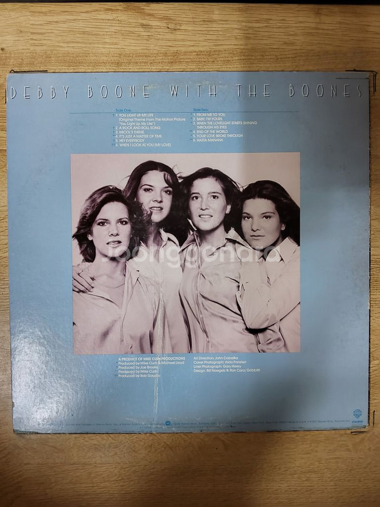 DEBBY BOONE 음반 w (LP 턴테이블 오디오--1