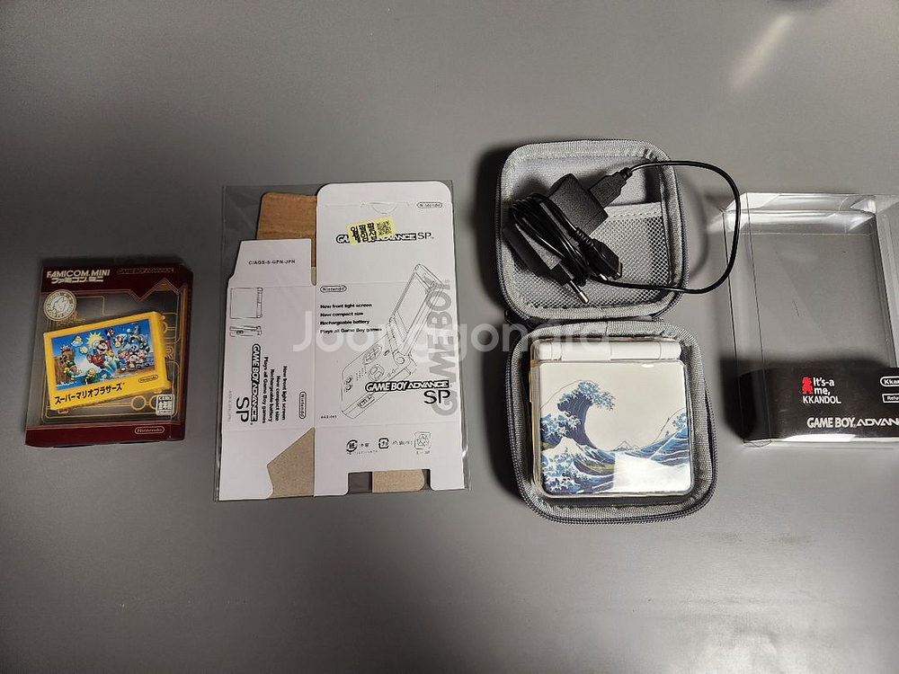 닌텐도 게임보이 어드밴스 SP 백라이트 개조 팝니다.--0