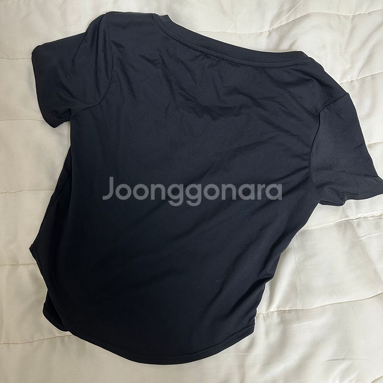 젝시믹스 크롭반팔티--1