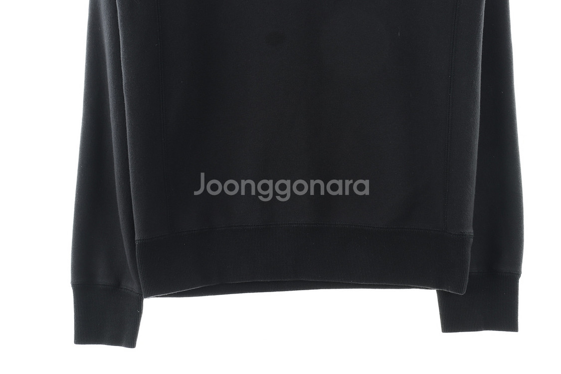 (M) 아디다스 맨투맨 티셔츠 블랙 기모 올드스쿨--3