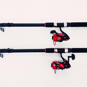 원투낚시대3.6m2대+4000번릴2대+릴줄