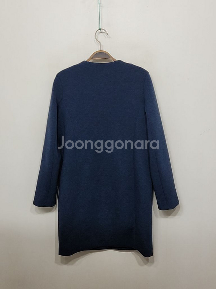 (M) 라코스테 노카라 코트 기본로고 집업 스판--5
