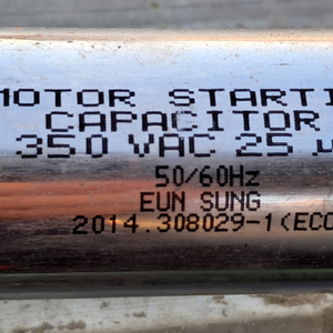 MOTOR STARTING CAPACITOR