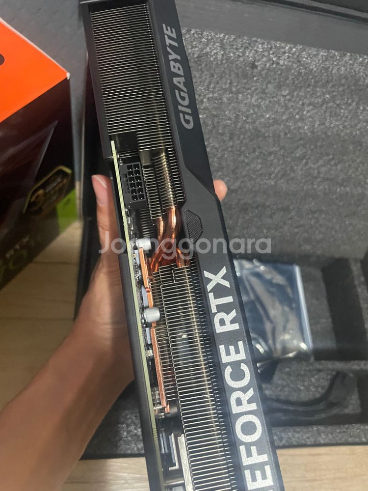 4070ti 기가바이트 팝니다(풀박)--5