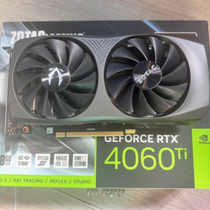 그래픽카드 rtx 4060ti 8gb zotac