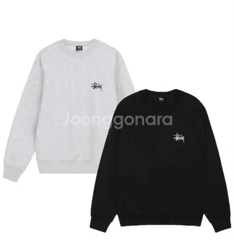 스투시 맨투맨 정품 새상품(남여공용)--3