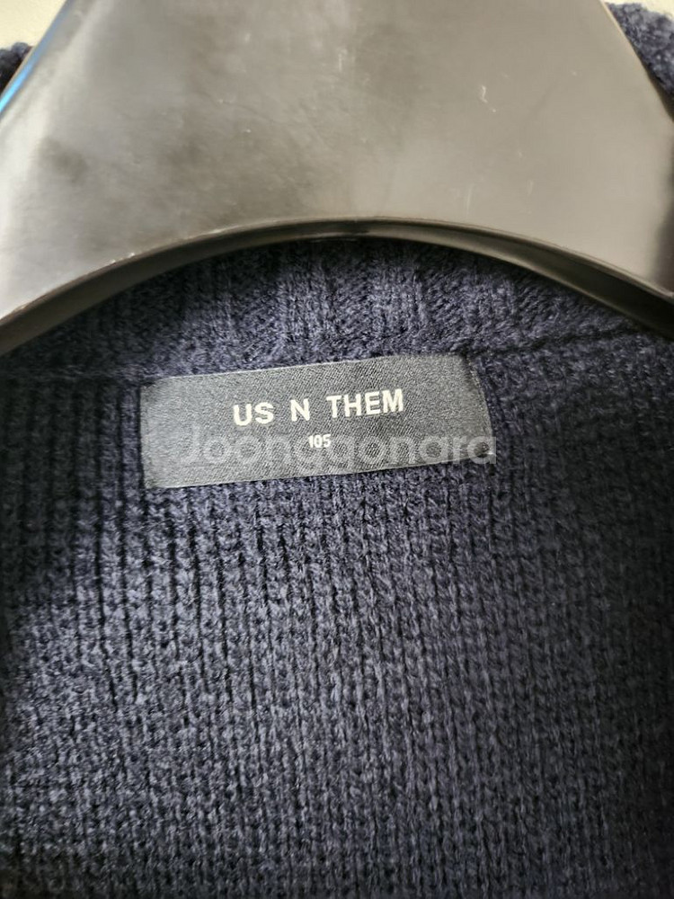 US N THEM 어스앤뎀 가디건. 새것--1