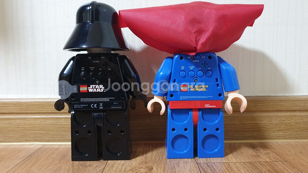 정품 레고 피규어 LED 시계 스타워즈 다스베이더--1