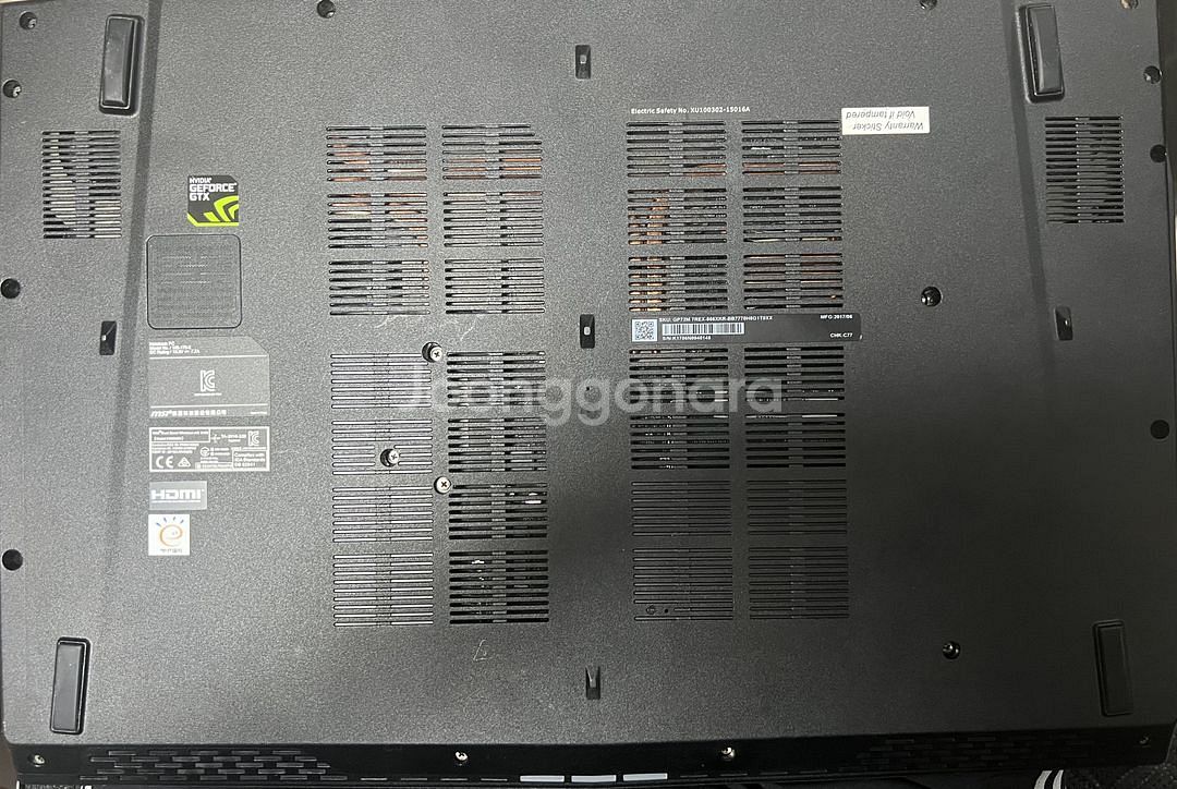 i7-7700,GTX1050ti,17인치게이밍노트북판매--1