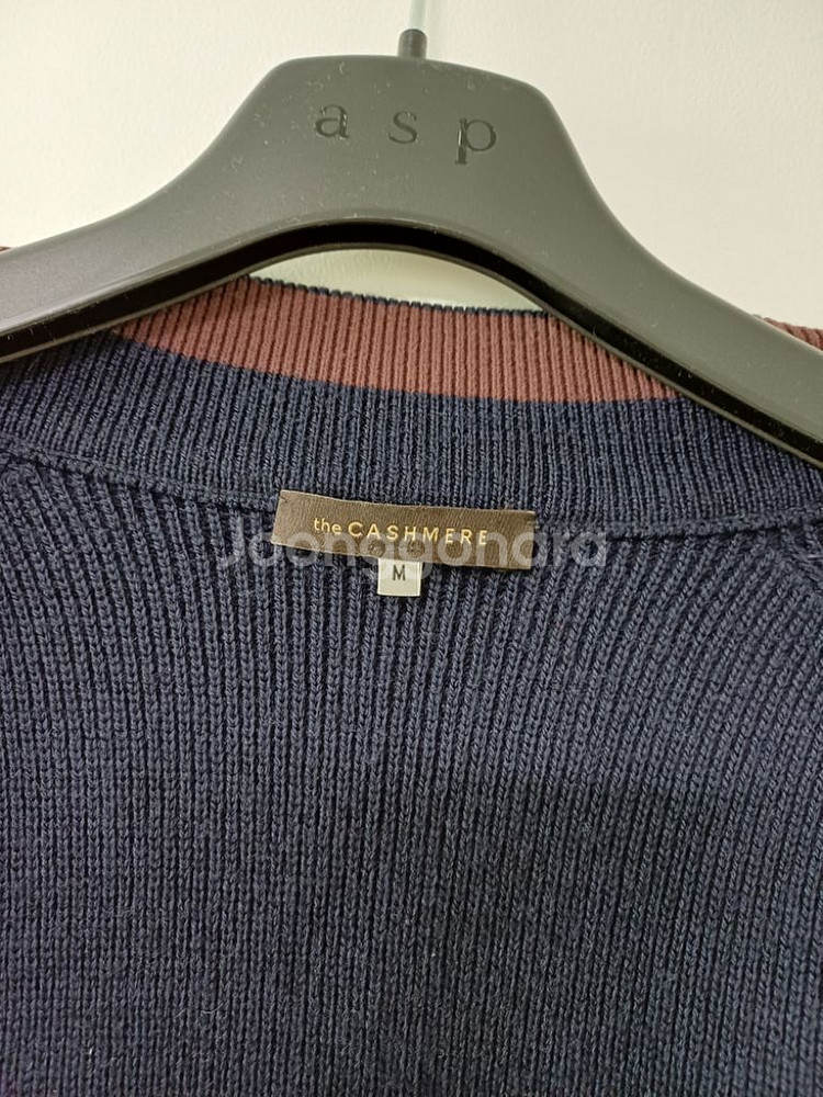 남성 이태리제조 한섬 더캐시미어 울 니트점퍼(스판100--6